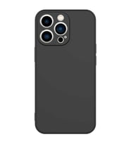 Apple iPhone 13 Pro Kılıf Özel Orijinal Lansman Serisi, İçi Kadife, Pürüzsüz Yumuşak ve Mat TPU Silikon (Siyah)