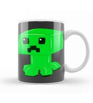 Minecraft Creeper 01 Kupa Bardak Porselen