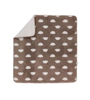 VELSOFT ELYAFLI BATTANİYE (CLOUDY) KAHVERENGİ