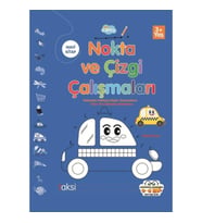 Nokta ve Çizgi Çalışmaları Mavi Kitap