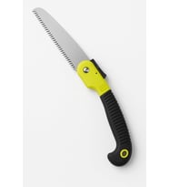 Busstier Katlanır Budama Testeresi, 18 cm Paslanmaz Çelik Bıçak, 23 cm Kaymaz Ergonomik Sap, Güvenlik Kilitli, Ağaç Dalı Kesim ve Bahçe Kullanımı İçin Pratik El Testeresi