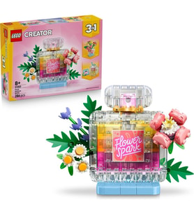 LEGO Creator 31383 Çiçekli Dekoratif Parfüm Şişesi (286 Parça)