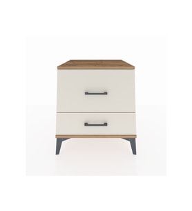 Kronos Komodin 2 Çekmeceli 60x59x64 Çam-Aytaşı