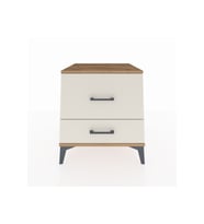 Kronos Komodin 2 Çekmeceli 60x59x64 Çam-Aytaşı