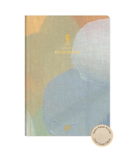 17X24 Keten Noktalı Bullet Journal Defter Denizatı (Çok Renkli)
