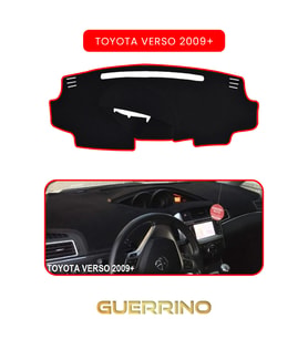 TOYOTA Verso (2009+)TORPİDO KORUMA HALISI KIRMIZI KENAR