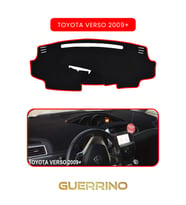 TOYOTA Verso (2009+)TORPİDO KORUMA HALISI KIRMIZI KENAR