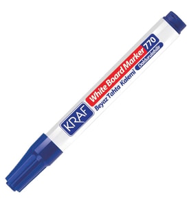 KRAF 770 DOLDURULABİLİR BEYAZ TAHTA KALEMİ - MAVİ