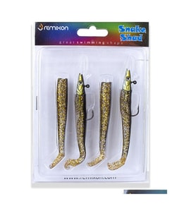 Remixon Snake Shad 12cm 16gr 4+2 Silikon Balık 09