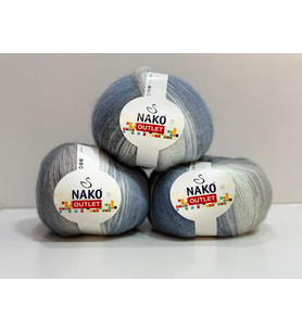 Nako Outlet Moher Renk Geçişli 322gr - Batik