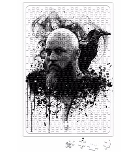 Ragnar Lothbrok Vikings Puzzle 240 Parça Yapboz