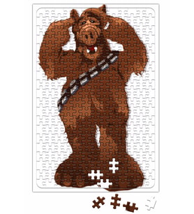 Chewbacca Alf Bacca Puzzle 240 Parça Yapboz
