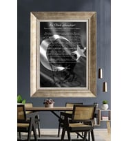 Gümüş Çerçeveli Atatürk Tablo za103
