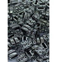 Süsleme Taşı Kare Plastik Kopça 10mm 1000 Adet