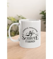 Schrute Farms Dwight The Office Baskılı Kupa Bardak
