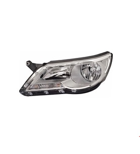 Volkswagen Tiguan Ön Far Sol 2009 Sonrası Uyumlu