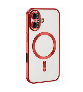 Apple İphone 16 Kılıf Kross Magneticsafe Kapak - Kırmızı