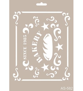 Cadence New Stencil Collection A4 AS-582 