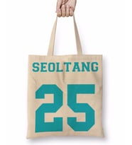 Bts Seoltang Bez Çanta Uzun Saplı