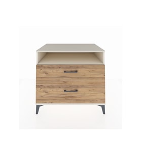 Kronos Şifonyer Tek Raflı 2 Çekmeceli 88x59x80 Aytaşı-Çam