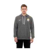 Galatasaray Orijinal Lisanslı Nike Kapüşonlu Erkek Sweat (Koyu Gri)