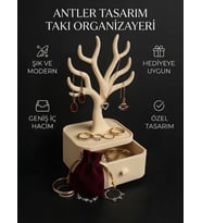 Antler Tasarım Takı Organizajeri ve Dekoratif Aksesuar Tutucu