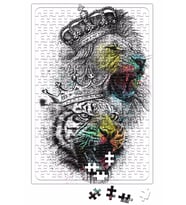 Kral Aslan Kaplan Puzzle 240 Parça Yapboz