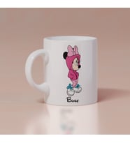 Şaşkın Minnie Mouse Baskılı Kupa Kişiye Özel