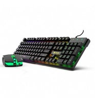 INCA IKG-448 USB Q Trk RGB Led Aydınlatmalı Mekanik Hisli Siyah Gaming Klavye - Mouse Set