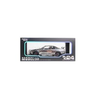Hobbiez World Nissan Skyline GT-R R34 Shinny Colors Gri 1/24 Model Araba