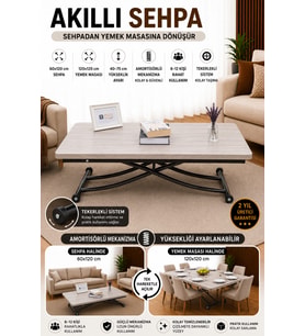 Juppo Sehpa Üst Tabla Mdf Oval Köşe Alt Ayak Siyah