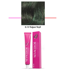Premium 0.13 Yoğun Yeşil - Kalıcı Krem Saç Boyası 50 g Tüp