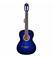 BARCELONA LC 3900 BB Mavi Siyah Sunburst Klasik Gitar