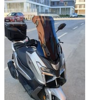MOTOCAM Voge SR1 Ön Cam 2023-2026 Model 72cm Siyah Renkli 4mm UZUN