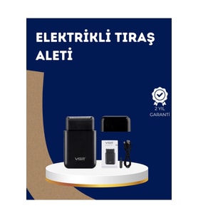 İnce Elektrikli Tıraş Makinesi, USB Şarjlı ve Su Geçirmez, Pratik Kullanım
