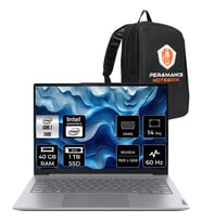 Lenovo Thinkbook 14 Gen 8 Core 7 240H Notebook 40GB RAM 512GB SSD 14" FHD+ FreeDOS + Per4 Çanta 21SG008LTXP326
