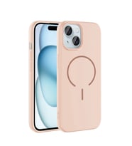 Apple iPhone 15 Kılıf M-safe Şarj Özellikli Zore Meta Kapak