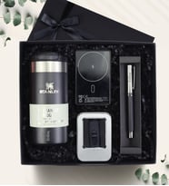 Kişiye Özel Stanley Powerbank Kalem Usb Premium Hediye Seti