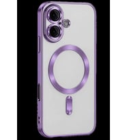 iPhone 16 Kılıf Kross Magneticsafe Kapak - Mor