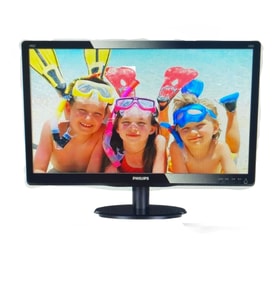 PHILIPS 190V4LSB 19 İNÇ WİDESCREEN SİYAH 5MS 2 EL YENİLENMİŞ LED MONİTÖR