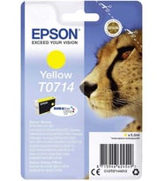 Tonersepeti Epson T0714-C13T07144020 Orjinal Sarı Kartuş
