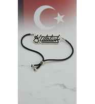 Miyuki Boncuk El Yapımı Atatürk İmza Ayarlanabilir Bileklik 1 (Çok Renkli)