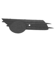 OPEL CORSA ÖN TAMPON PANJURU SİYAH SAĞ 06- OPL07CO049 13229483