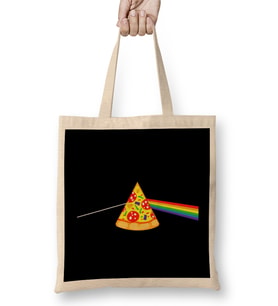 Dark Side Of The Pizza Bez Çanta Uzun Saplı