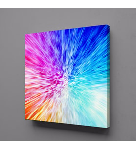 RENKLERİN DERİNLİĞİ KANVAS TABLO 100x100cm (Karışık)