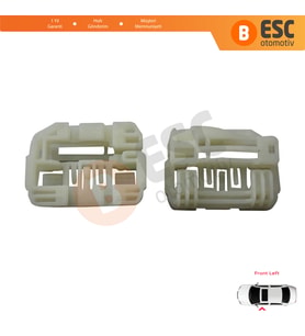 Hyundai I30 MK1 FD 2007-2012 5-Kapı 824712L001 İçin Elektrikli Ön Sol Cam Kriko Tamir Klipsi