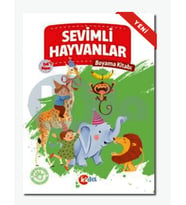 Sevimli Hayvanlar Boyama Kitabı
