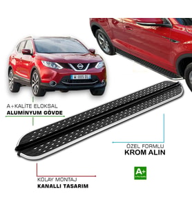 NİSSAN QASHQAİ 2 2014 2015 2016 2017 2018 2019 2020 2021 YAN BASAMAK