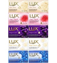Lux Sabun 80GR (Karma 10 Lu Set) Soft Touch/Velvet Touch/Magicial Spell/Aqua Sparke/Bright Impress