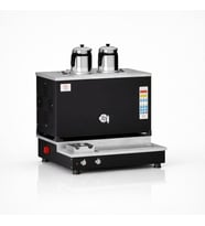 Anka Pro Plus Otomatik Çay Kazanı, 2 Demlikli,20 Litre Siyah Elektrik+Doğalgaz